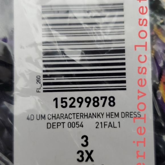 TORRID Universal Montsers Super Soft Strappy Back Handkerchief Hem Dress! NWT! - Picture 5 of 6